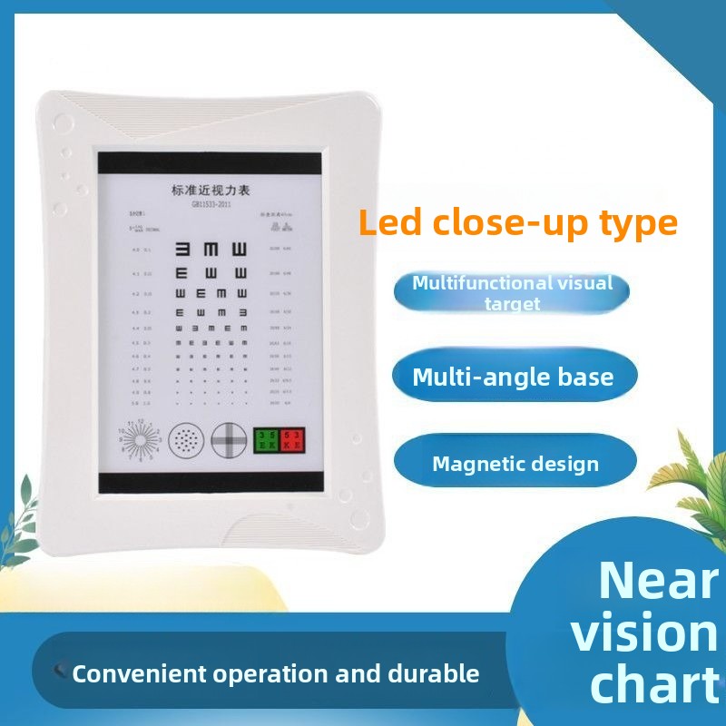 안경용 LED 노안 시력표, 휴대용 근접 측정기, 안경 - Test Instruments 리뷰 및 가격