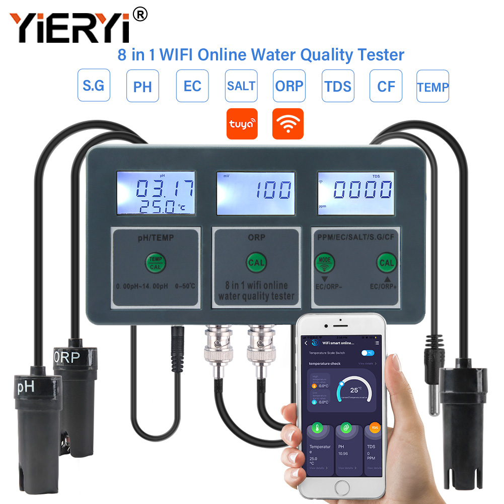 이에리이 와이파이 투야 스마트 PH ORP TDS EC - Ph Meter Digital Water Tester 리뷰 및 가격