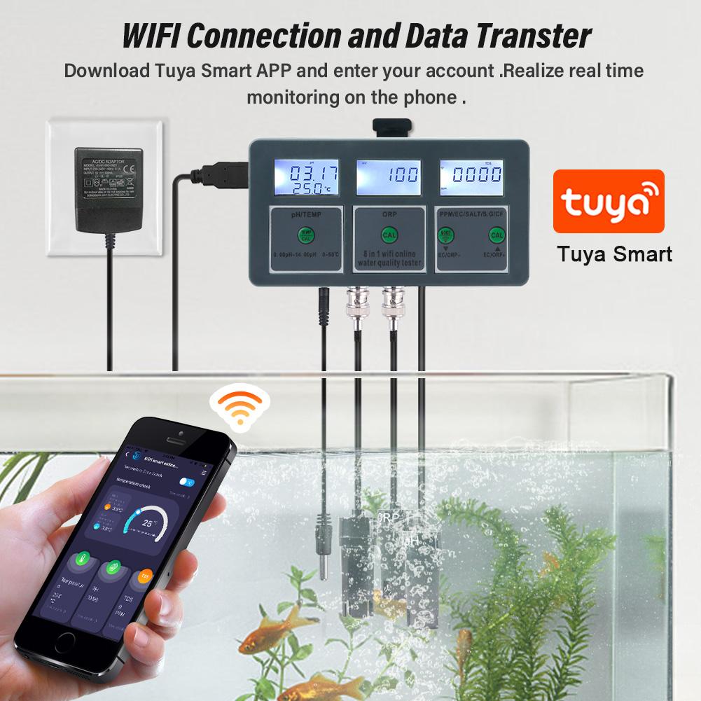 이에리이 와이파이 투야 스마트 PH ORP TDS EC - Ph Meter Digital Water Tester 리뷰 및 가격